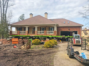 house-lift-3 Brick home elevation
